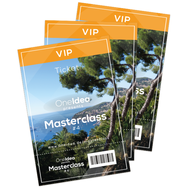 Masterclass #4 VIP-Tickets